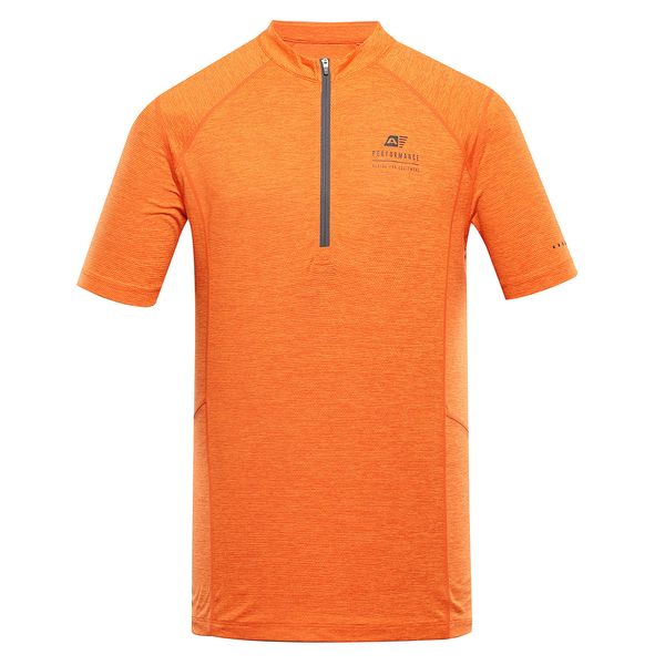 ALPINE PRO Men's quick-drying T-shirt ALPINE PRO GERET spicy orange
