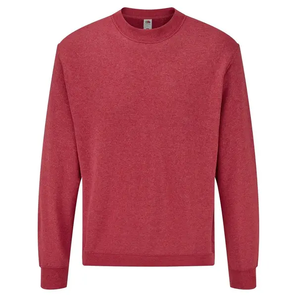 Fruit of the Loom Men's Red Set-in Sweat Fruit of the Loom