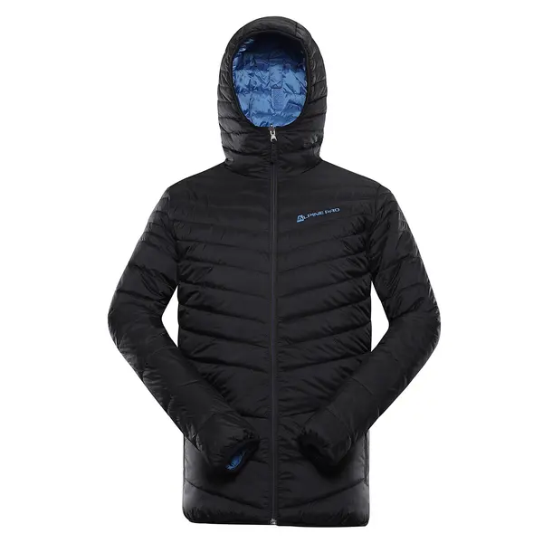 ALPINE PRO Men's reversible jacket hi-therm ALPINE PRO EROM black