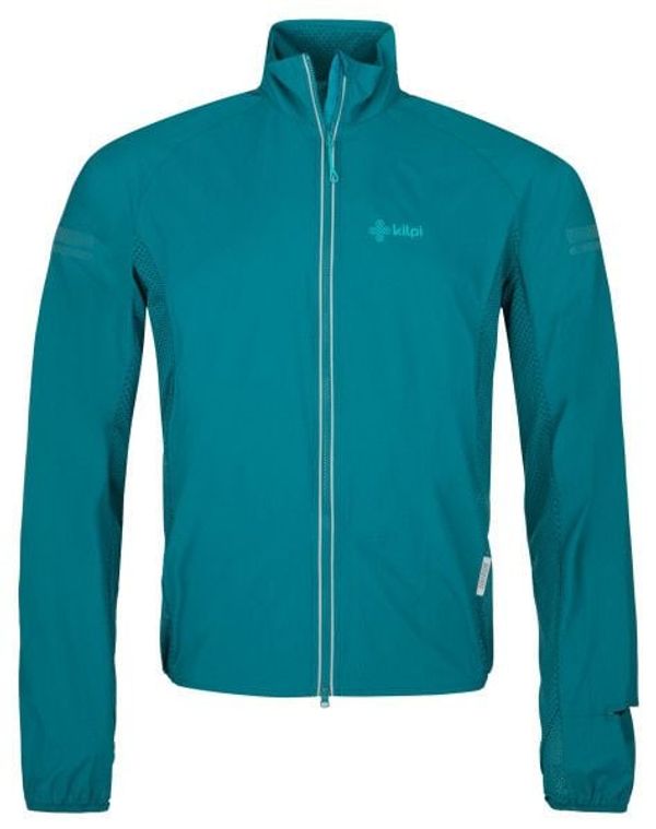 Kilpi Men's running jacket Kilpi TIRANO-M turquoise