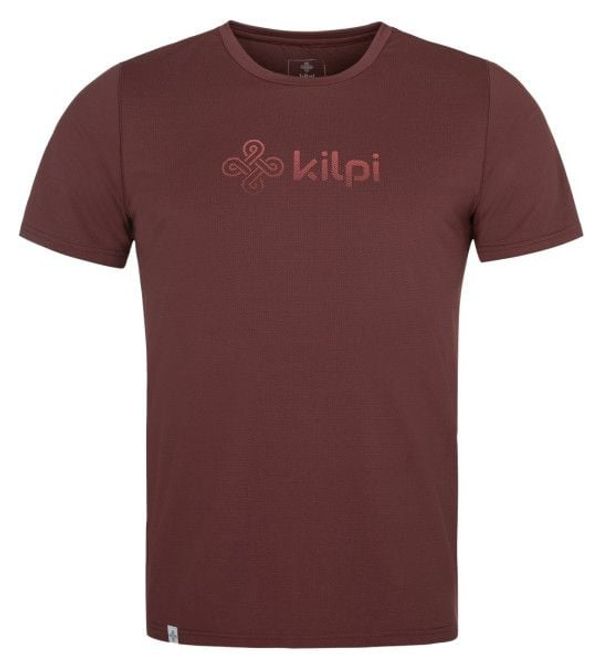 Kilpi Men's running T-shirt Kilpi TODI-M DARK RED