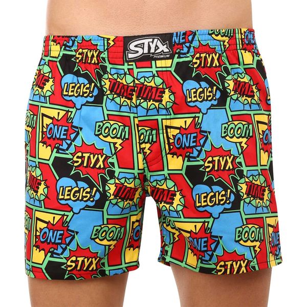 STYX Men's shorts Styx premium art classic rubber boom