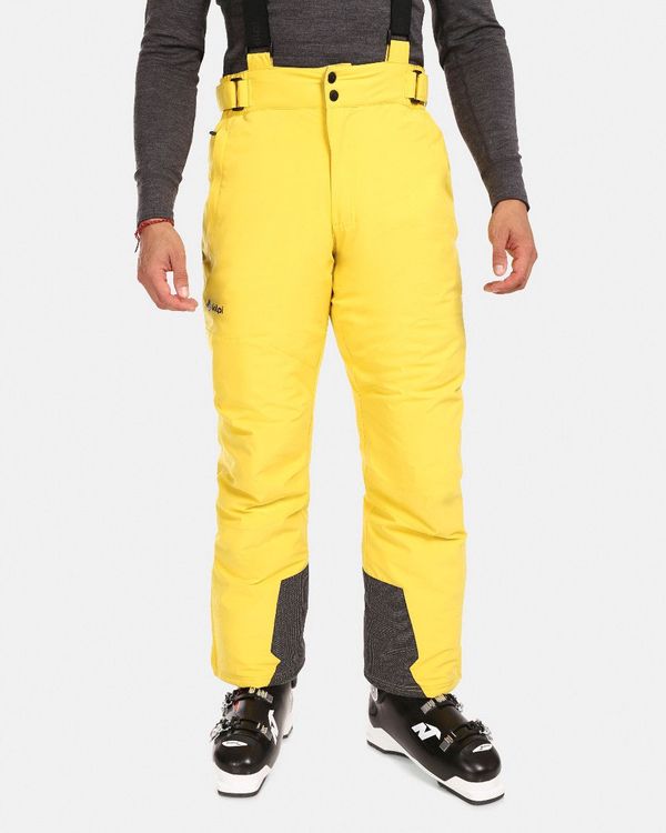 Kilpi Men's ski pants KILPI MIMAS-M Yellow