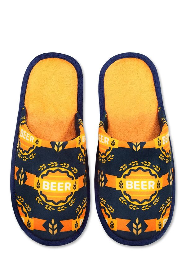 Frogies Men's Slippers Beer emblem - Frogies