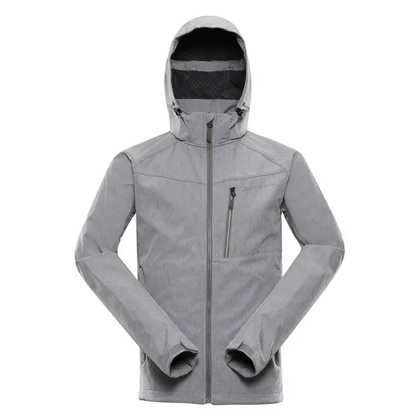 ALPINE PRO Men's softshell jacket with membrane ALPINE PRO LANC high rise