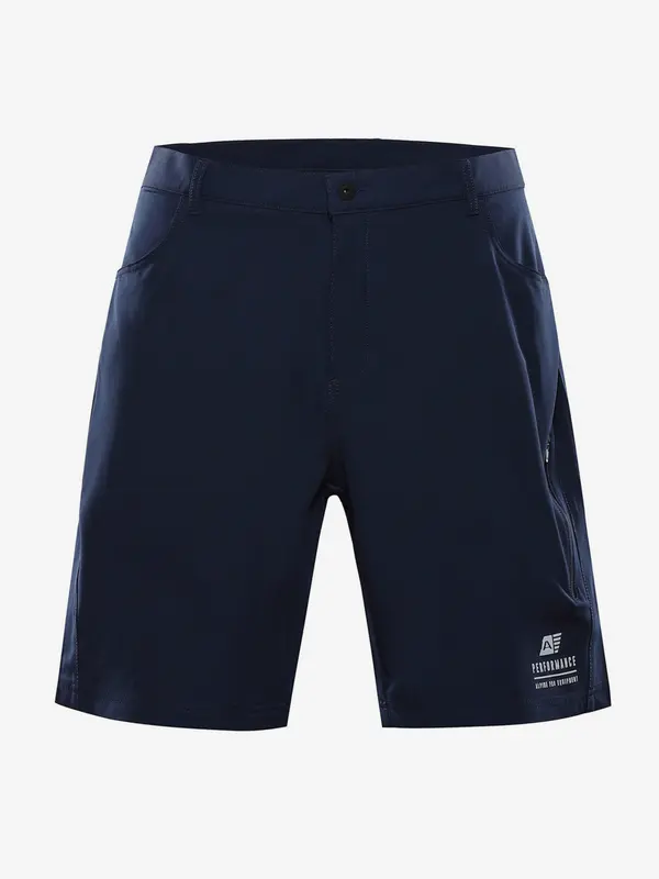 ALPINE PRO Men's softshell shorts ALPINE PRO COL blue