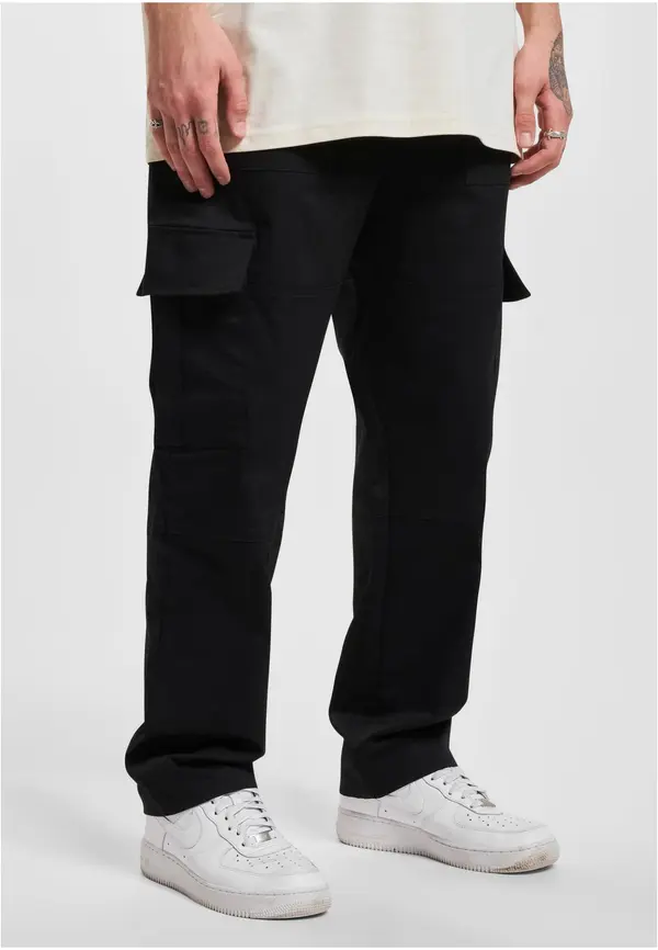 DEF Men's Straight Cargopant Pants Black