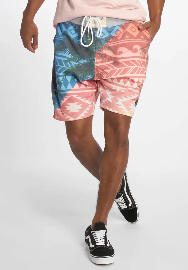 Just Rhyse Men's sweat shorts Sunrise colored