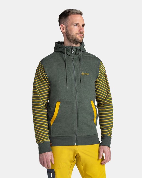 Kilpi Men's sweatshirt Kilpi SEARA-M Dark green