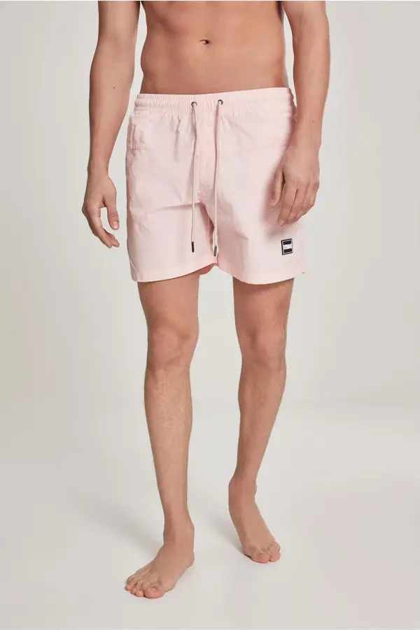 Urban Classics Men's Swimsuit Block Light Pink