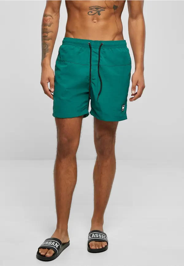 Urban Classics Men's swimwear Block green