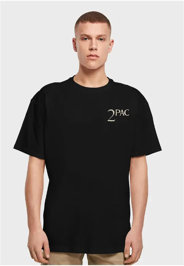 Merchcode Men's T-shirt 2Pac I ain't mad at cha Oversize black