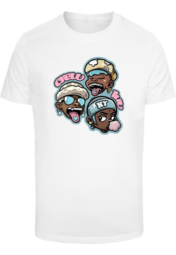 Mister Tee Men's T-shirt Crew Luv white