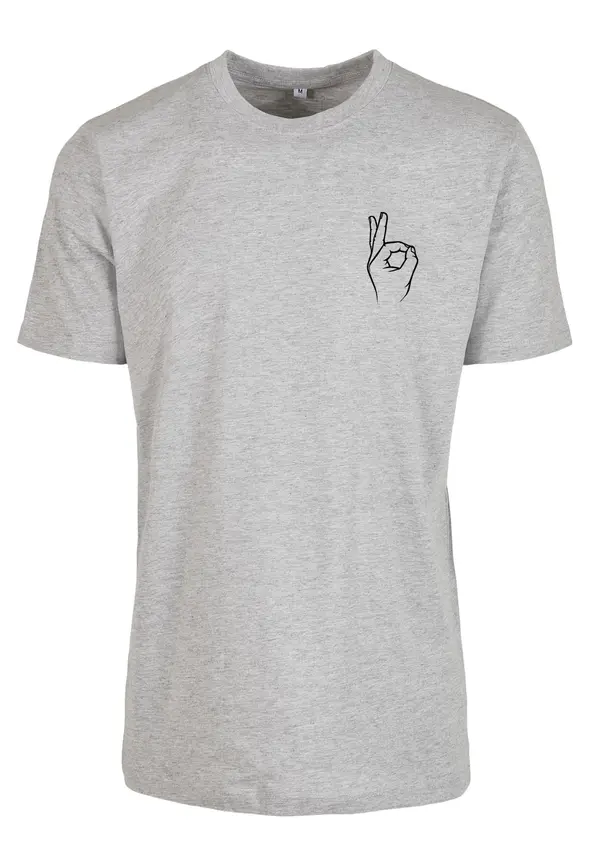 Mister Tee Men's T-shirt Easy Sign - grey