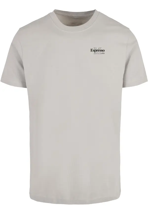 Mister Tee Men's T-shirt Espresso M Club light asphalt