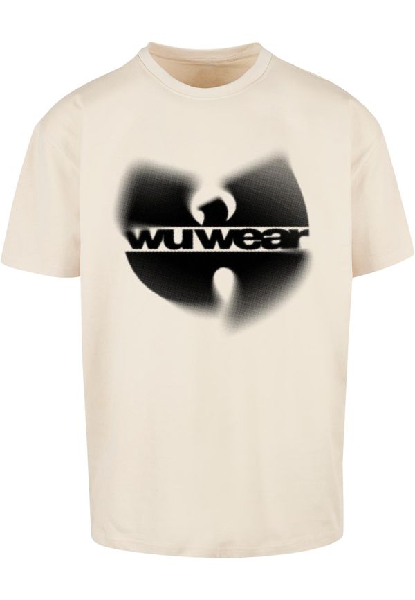 Wu-Wear Men's T-shirt Faded Logo Sand