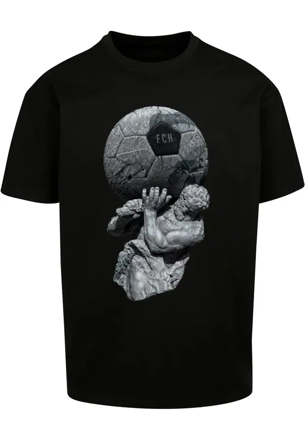 Mister Tee Men's T-Shirt Football's coming Home Play God black