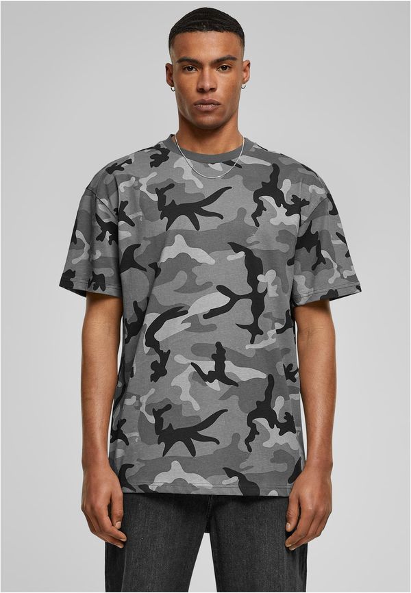 Urban Classics Men's T-shirt Heavy Oversized Camo Tee dark camouflage
