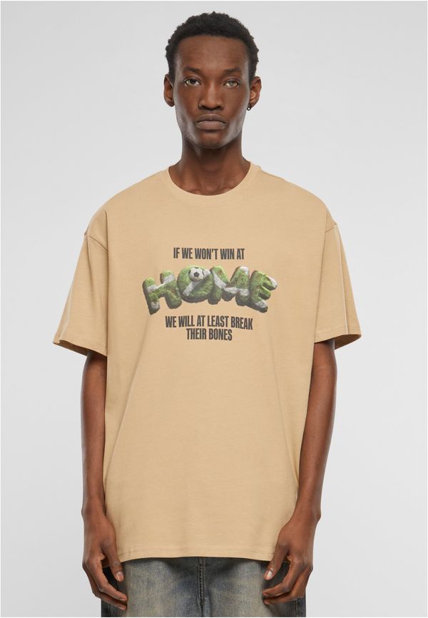 Mister Tee Men's T-shirt Home Heavy Oversize beige