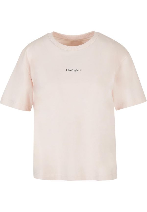 Miss Tee Men's T-shirt I Don't Give A - pink