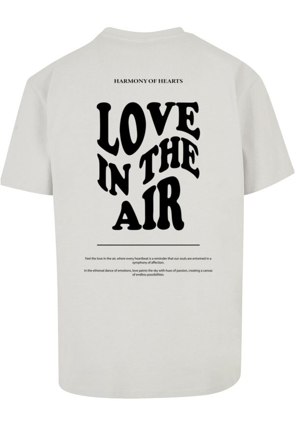Merchcode Men's T-shirt Love In The Air gray