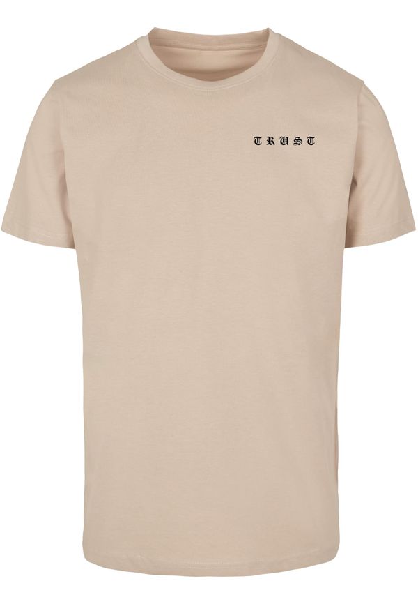 Mister Tee Men's T-shirt Trust Dove sand