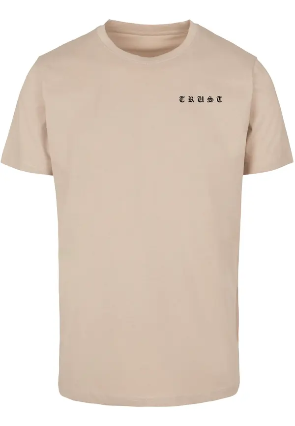 Mister Tee Men's T-shirt Trust Dove sand