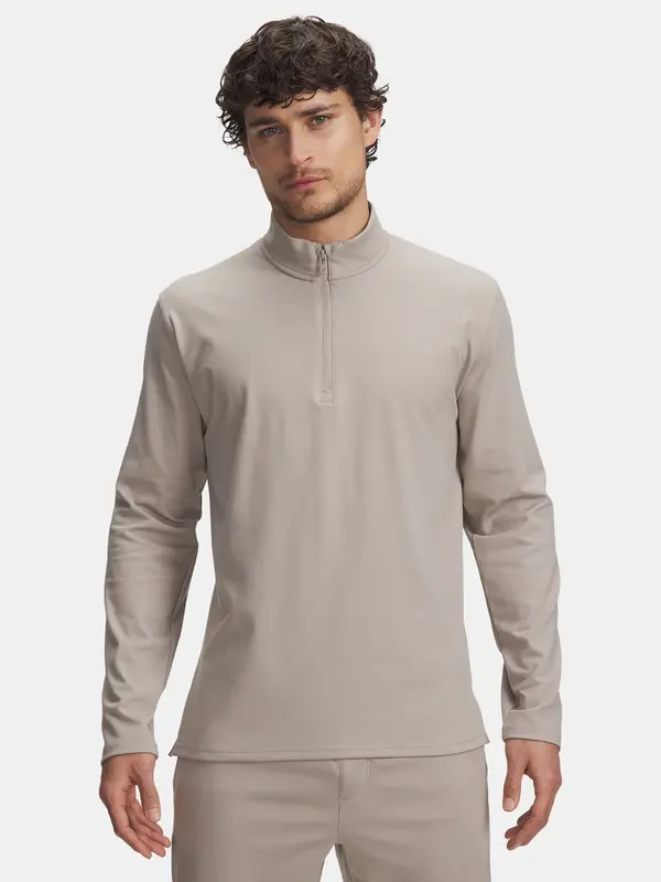Under Armour Men's T-shirt Under Armour UA Meridian 1/4 Zip-BRN - Men's