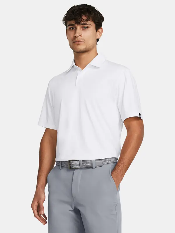 Under Armour Men's T-shirt Under Armour UA T2G Polo LB-WHT - Men