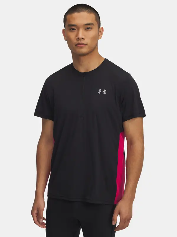Under Armour Men's T-shirt Under Armour UA TRAIL RUN ZIP SS - Men's