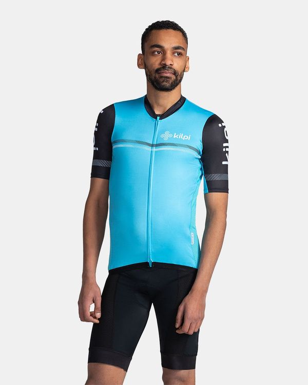 Kilpi Men's team cycling jersey KILPI CORRIDOR-M Light blue