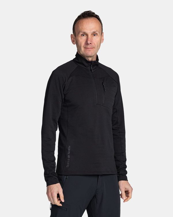 Kilpi Men's technical sweatshirt KILPI MONTALE-M Black