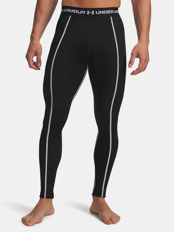Under Armour Men's Under Armour Cold Weather Grid Leggings-BLK - Mens