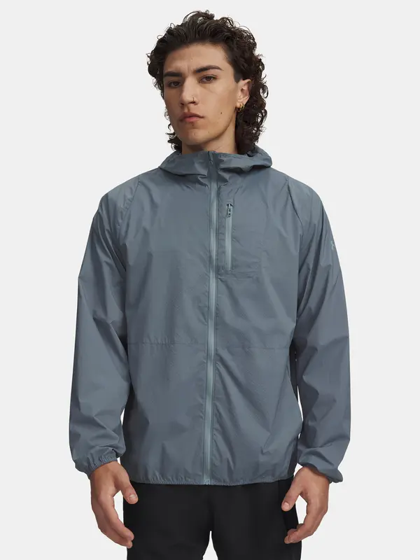 Under Armour Men's Under Armour LAUNCH LIGHTWEIGHT JKT-BLU Jacket - Men's