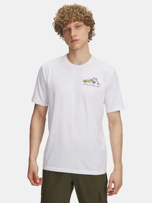 Under Armour Men's Under Armour UA 60/40S BODY SHOP SS-WHT - Men's T-Shirt