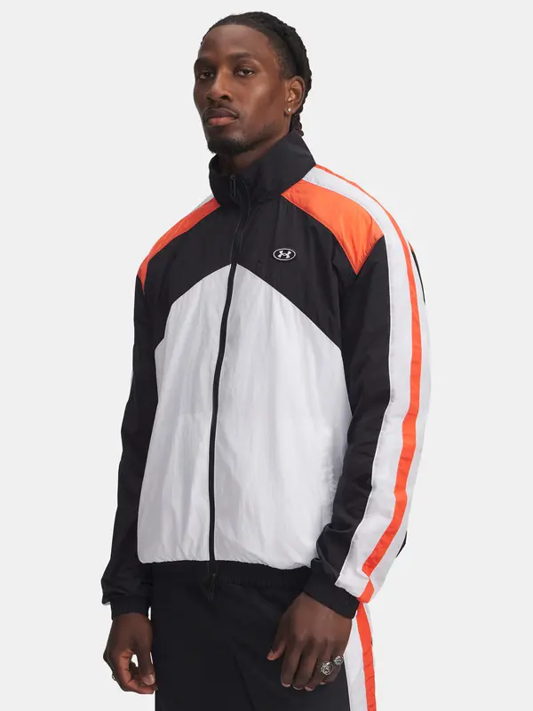 Under Armour Men's Under Armour UA Icon Wvn Track Jkt-WHT Jacket - Mens