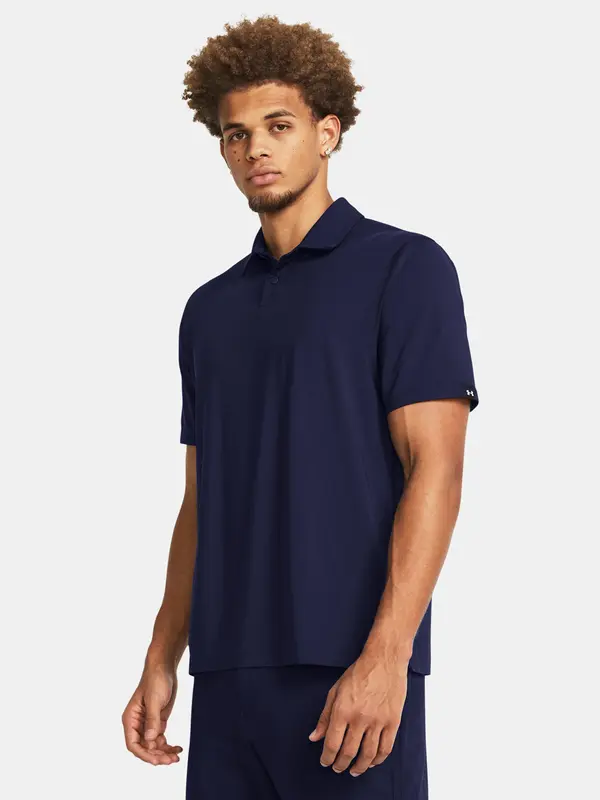 Under Armour Men's Under Armour UA T2G Polo LB-BLU T-Shirt - Mens