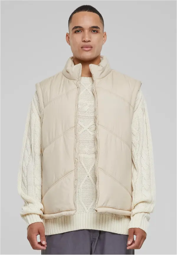 Urban Classics Men's vest Arrow Puffer cream