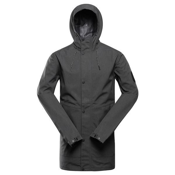 ALPINE PRO Men's waterproof coat with ptx membrane ALPINE PRO PERFET black