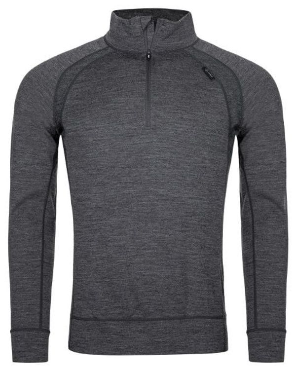 Kilpi Men's woolen thermal shirt Kilpi JAGER-M dark gray
