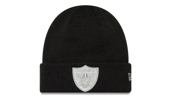 New Era Метална шапка New Era Knit NFL, черна