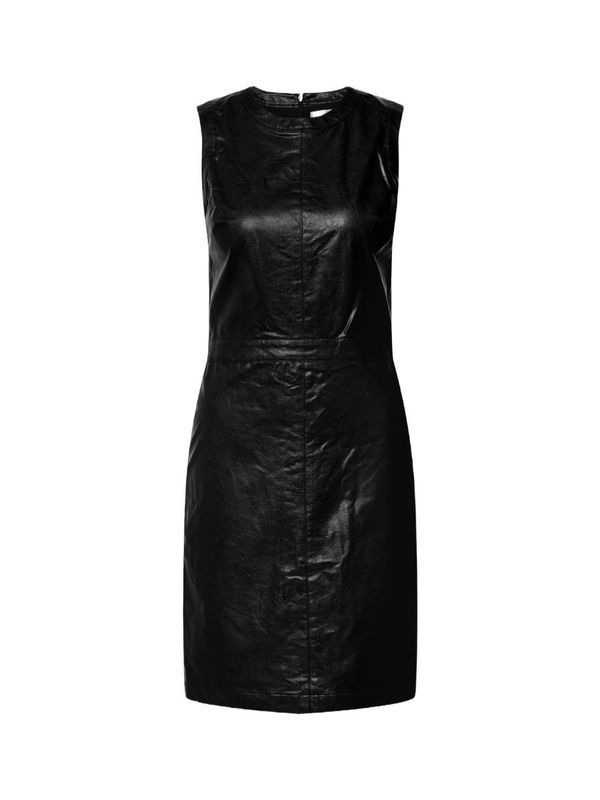 Michael Kors Michael Kors Dress - FITTED FX LTHER DRESS black