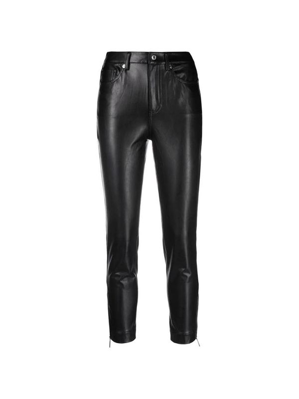 Michael Kors Michael Kors Pants - HW 5 PTS FAUX LTHR PNT black
