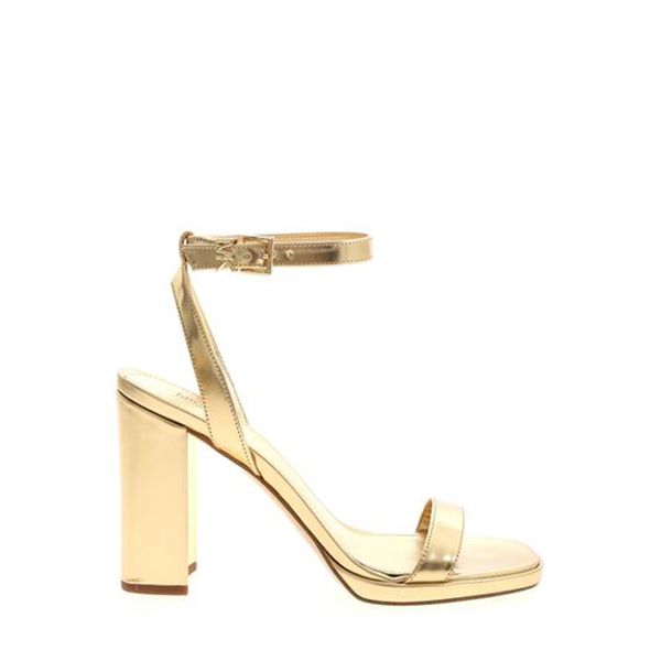 Michael Kors Michael Kors Sandals - ANGELA ANKLE STRAP gold