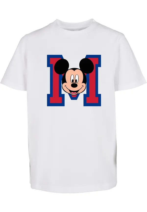 Mister Tee Mickey Mouse M Face Kids T-shirt White