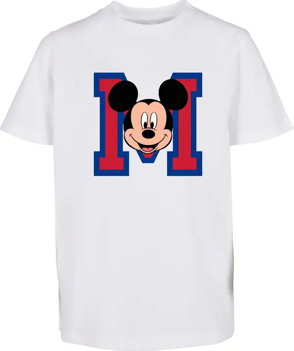 Mister Tee Mickey Mouse M Face Kids T-shirt White