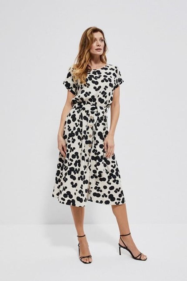 Moodo MIDI dress with tie