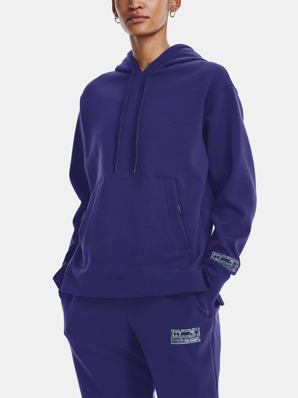Under Armour Mikina Under Armour UA Summit Knit Hoodie-BLU