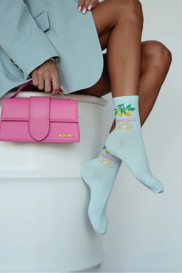 Milena Milena Дамски Чорапи LIMONCELLO Ментови