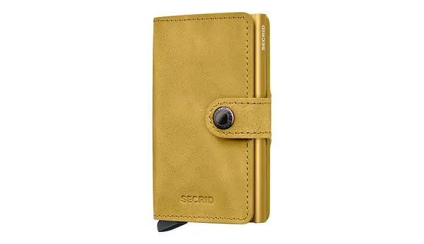 Secrid Мини портфейл Secrid Vintage Yellow